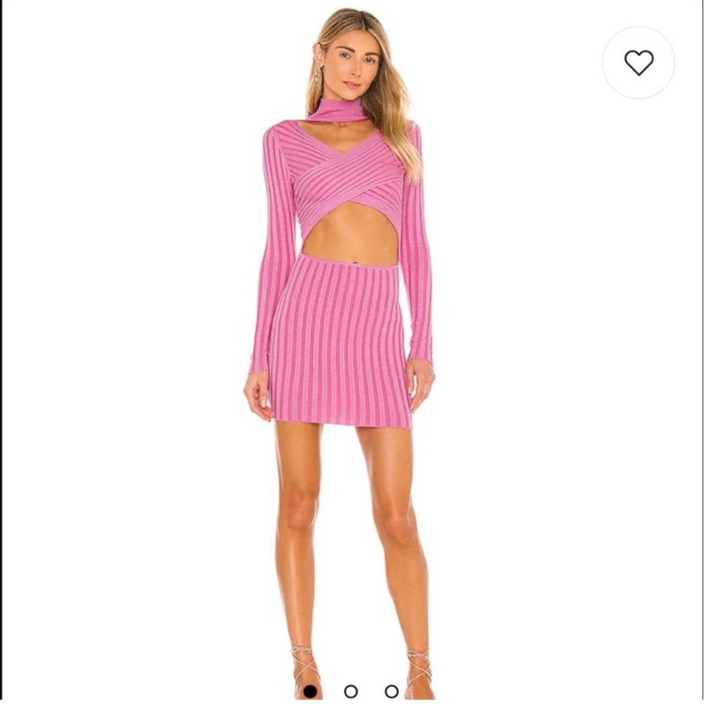 Superdown alora wrap mini dress worn once